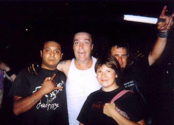 My cousin, Dave Brockie, Megan, and Brian! GWAR RULES!!!